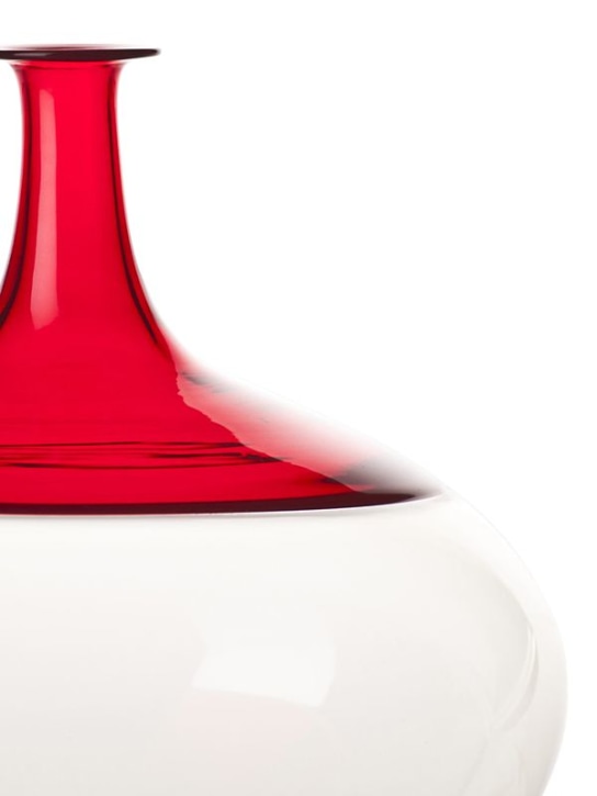 Venini: Vaso Bolle Incalmo bicolor - Rosso - ecraft_2 | Luisa Via Roma