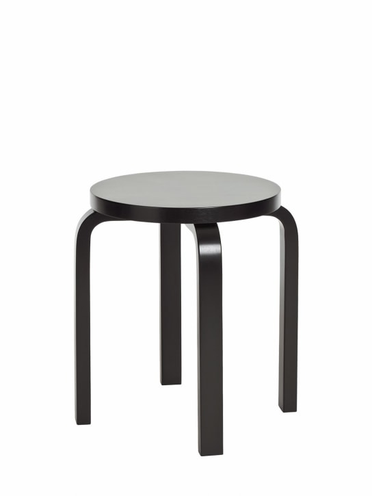 ARTEK: E60 stool - Black - ecraft_0 | Luisa Via Roma