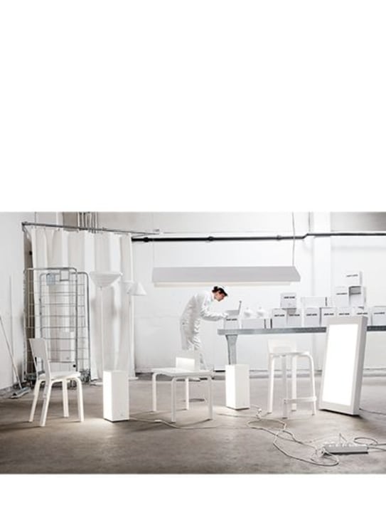 ARTEK: K65 high chair - White - ecraft_1 | Luisa Via Roma