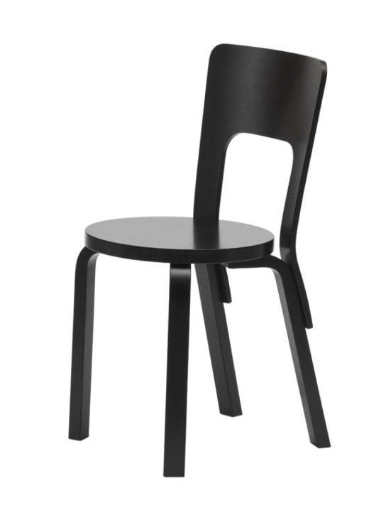 ARTEK: 66 Chair - Black - ecraft_0 | Luisa Via Roma