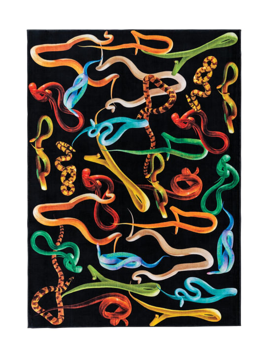Seletti: Tapis Snakes - Multicolore - ecraft_0 | Luisa Via Roma