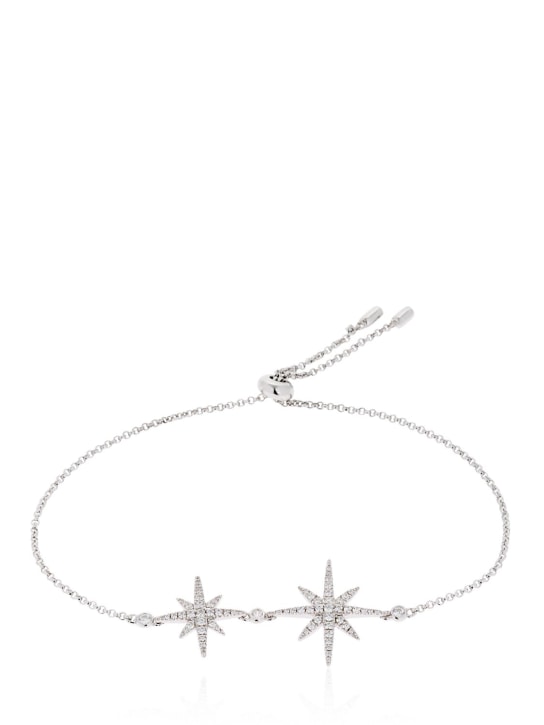 Apm Monaco: Double Meteorites chain bracelet - Silver - women_0 | Luisa Via Roma