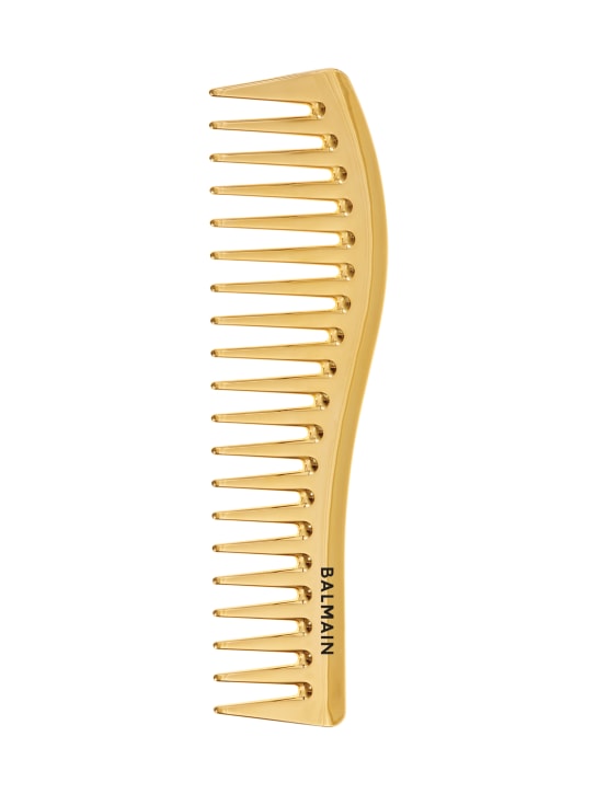 Balmain Hair: Peigne doré pour coiffage - Or - beauty-men_0 | Luisa Via Roma