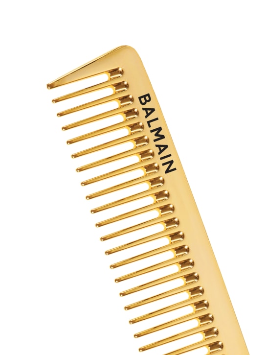 Balmain Hair: Peigne doré pour coupe - Or - beauty-men_1 | Luisa Via Roma