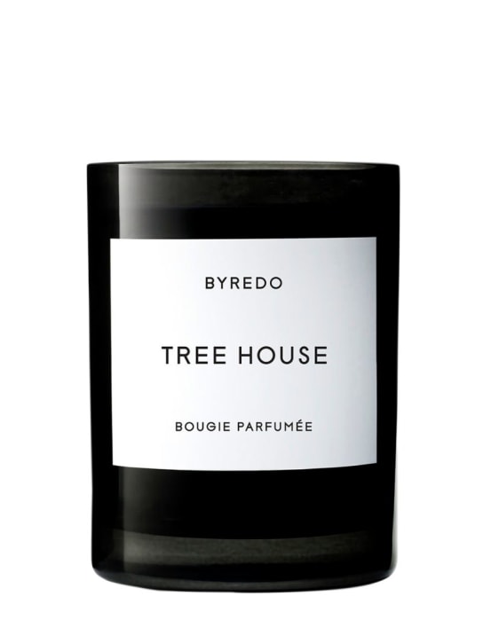 Byredo: 240g Tree House scented candle - Transparent - beauty-women_0 | Luisa Via Roma