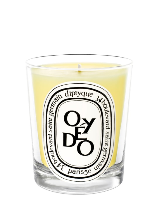 Diptyque: 190gr Oyedo scented candle - Transparent - beauty-men_0 | Luisa Via Roma