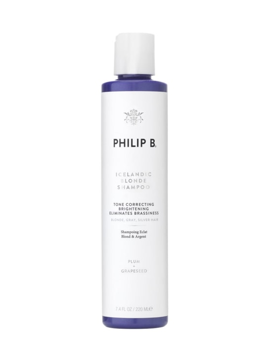 Philip B: Icelandic Blonde Shampoo 220 ml - Transparent - beauty-men_0 | Luisa Via Roma