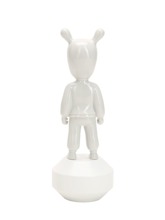 Lladrò: The Guest small figurine - White - ecraft_3 | Luisa Via Roma