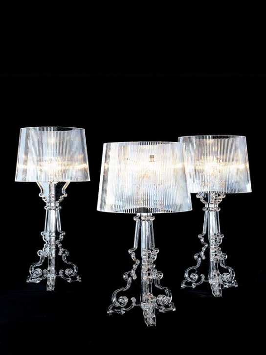 Kartell: Lampada da tavolo Bourgie - Trasparente - ecraft_4 | Luisa Via Roma