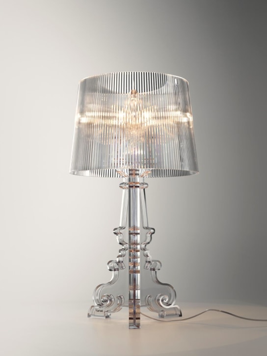 Kartell: Bourgie table lamp - Transparent - ecraft_1 | Luisa Via Roma