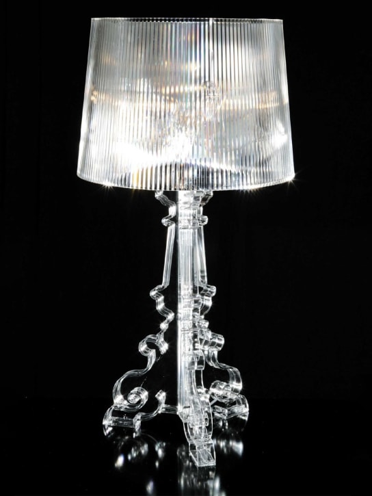 Kartell: Lampada da tavolo Bourgie - Trasparente - ecraft_3 | Luisa Via Roma