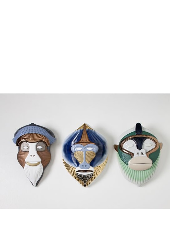 Bosa: Maschera da parete Kandti Primates - Multicolore - ecraft_1 | Luisa Via Roma
