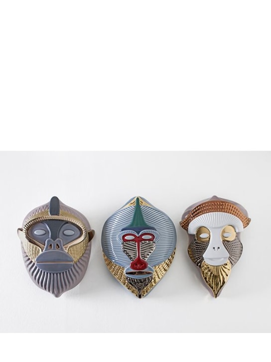 Bosa: Kandit Primates wall mask - Multicolor - ecraft_1 | Luisa Via Roma