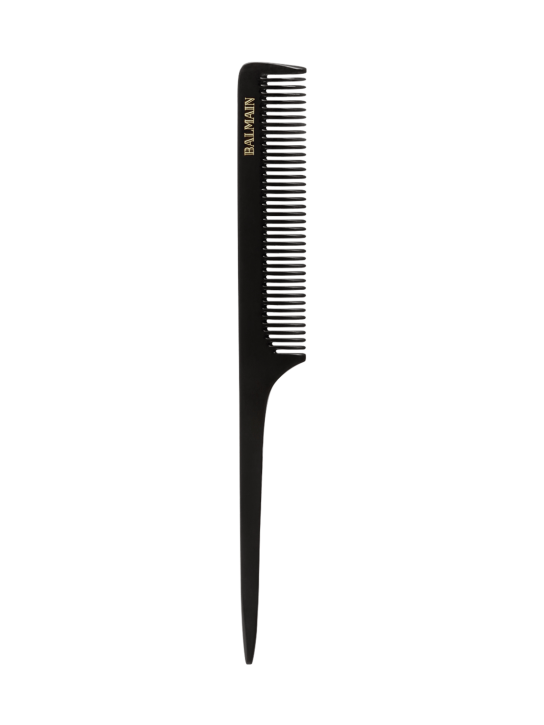 Balmain Hair: Black & White Tail Comb - Nero/Bianco - beauty-men_0 | Luisa Via Roma