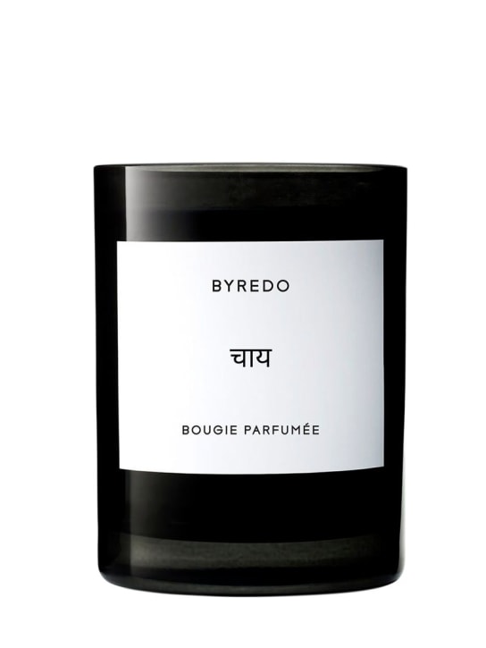 Byredo: 240g Chai scented candle - Transparent - beauty-women_0 | Luisa Via Roma