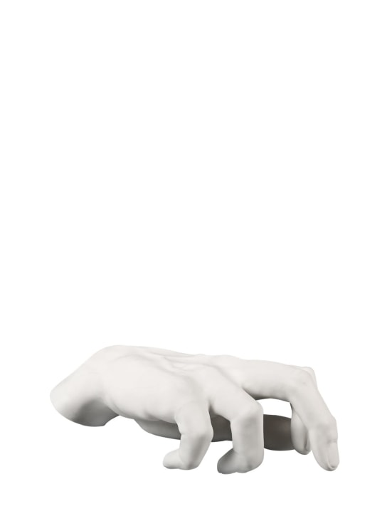 Seletti: Memorabilia Mvsevm porcelain male hand - White - ecraft_0 | Luisa Via Roma