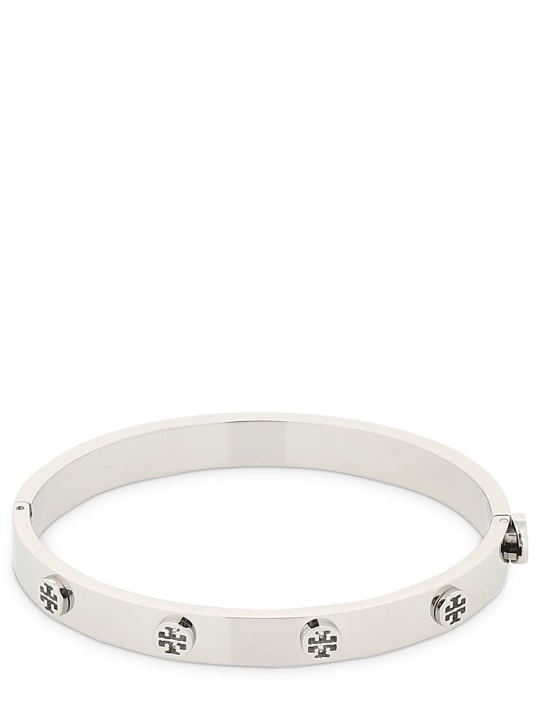 Tory Burch: 7mm Miller stud hinge bracelet - women_1 | Luisa Via Roma