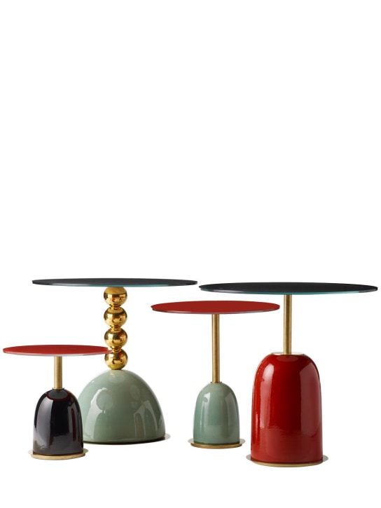 Marioni: Pins coffee table - Red/Green/Gold - ecraft_1 | Luisa Via Roma