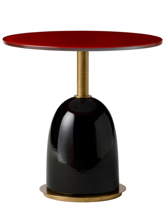 Marioni: Tavolino da caffé Pins - Rosso/Nero/Oro - ecraft_0 | Luisa Via Roma