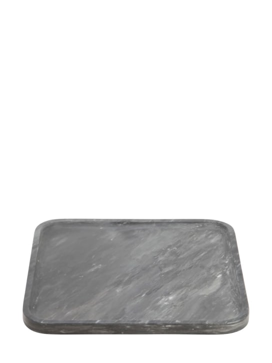 Salvatori: Large Pietra marble tray - Grey - ecraft_0 | Luisa Via Roma