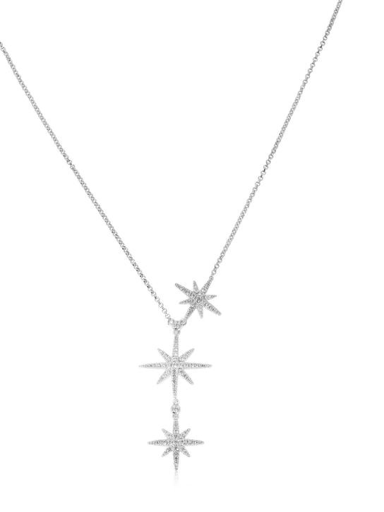 Apm Monaco: Triple Meteorites necklace - Gümüş - women_0 | Luisa Via Roma