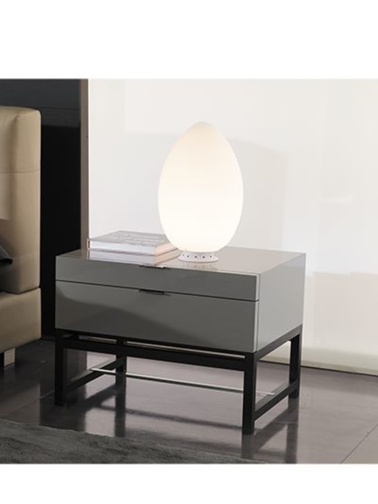 Fontanaarte: Small Uovo table lamp - White - ecraft_1 | Luisa Via Roma
