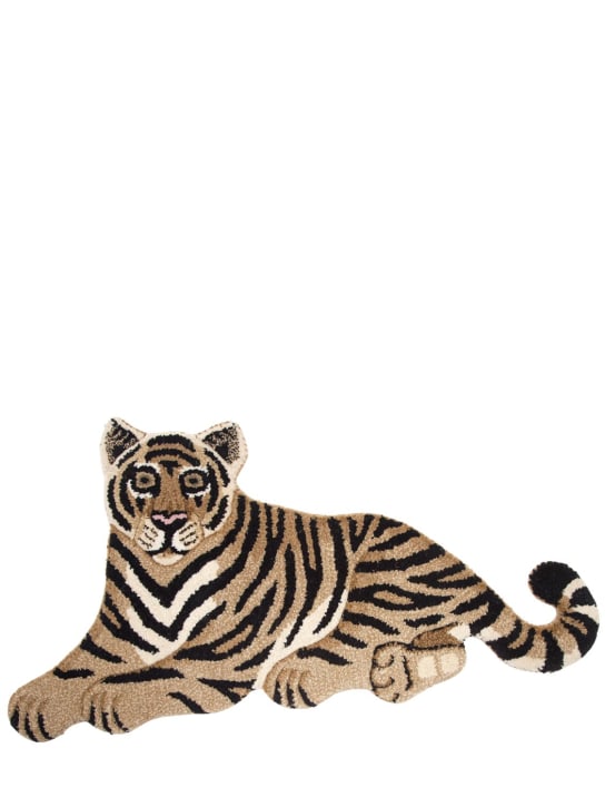 Studio Maleki: Tappeto LVR Exclusive Tiger in lana - Multicolore - ecraft_0 | Luisa Via Roma