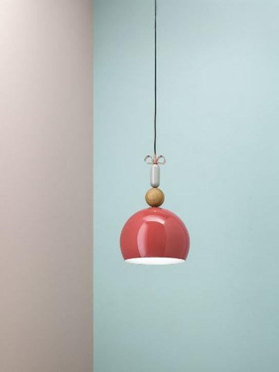 Torremato: Bon Ton suspension lamp - Pink - ecraft_1 | Luisa Via Roma
