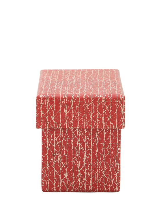 Rubelli: SMALL CRAQUELE LACCA BOX - Red/Beige - ecraft_0 | Luisa Via Roma