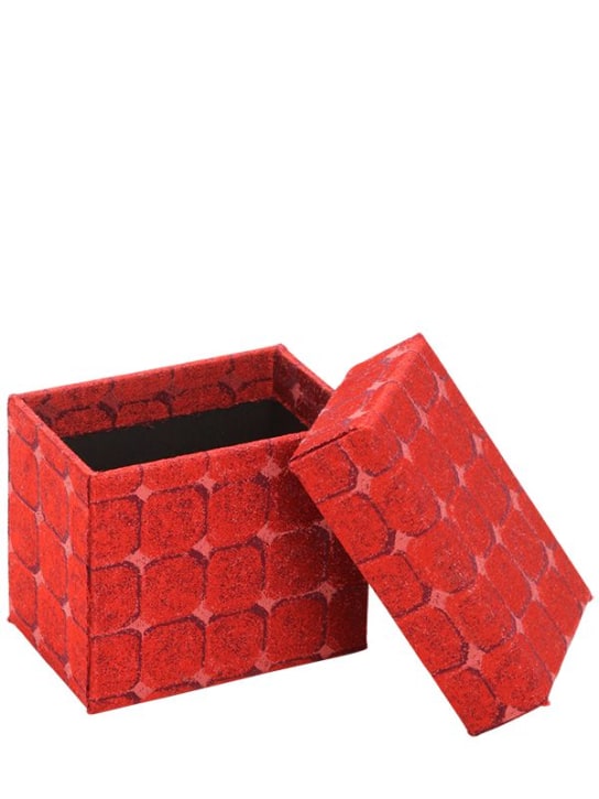 Rubelli: SMALL DOMUS ROSSO BOX - Kırmızı - ecraft_1 | Luisa Via Roma