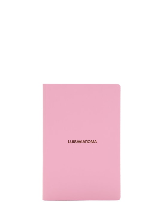 Pineider: CAHIER "LUISAVIAROMA" - Rose - ecraft_0 | Luisa Via Roma