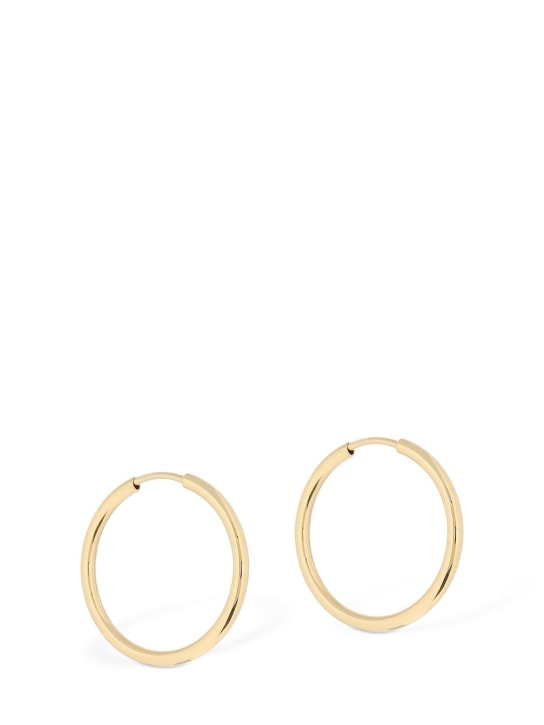 Maria Black: Senorita 20 hoop earrings - Gold - women_0 | Luisa Via Roma