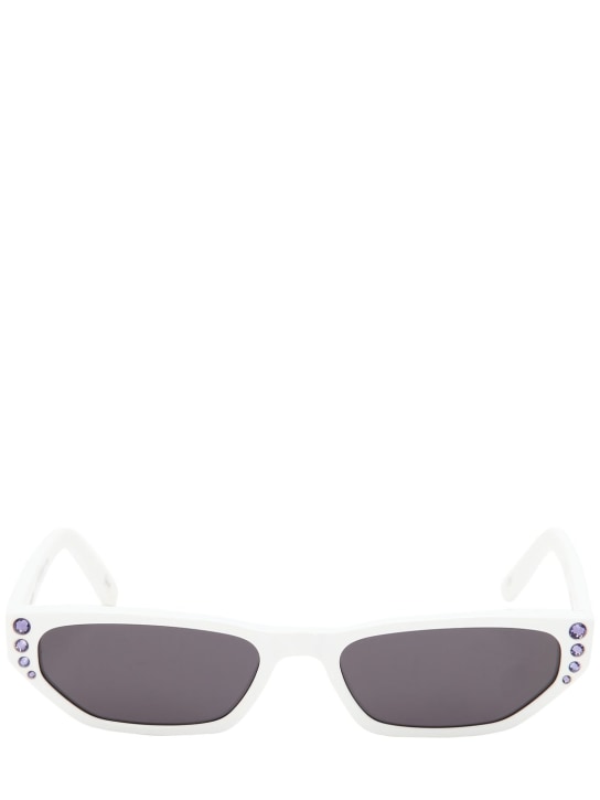 Andy Wolf: LUNETTES "ANDY WOLF EXCLUSIVE X LUISA VIA ROMA" - Blanc - women_0 | Luisa Via Roma