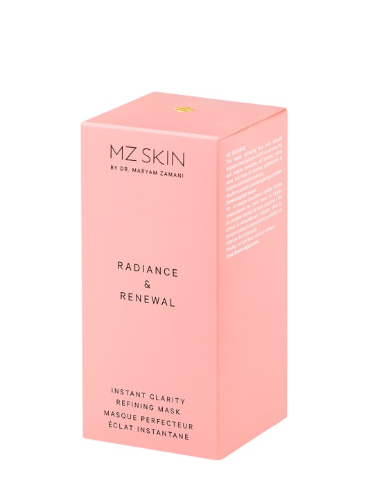 Mz Skin: Machera Radiance & Renewal refining mask 100ml - Trasparente - beauty-men_1 | Luisa Via Roma