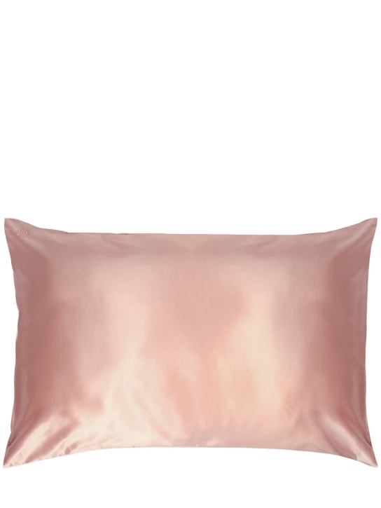 Slip: Queen/standard silk pillowcase - Pink - beauty-women_0 | Luisa Via Roma