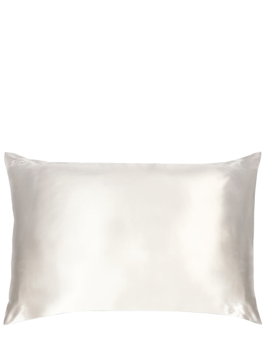 Slip: Queen/standard silk pillowcase - White - beauty-women_0 | Luisa Via Roma