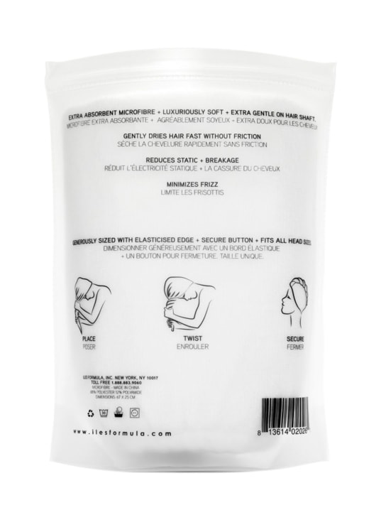 Iles Formula: Serviette de bain pour cheveux - beauty-women_1 | Luisa Via Roma