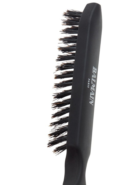 Balmain Hair: Boar hair backcomb brush - Black - beauty-women_1 | Luisa Via Roma