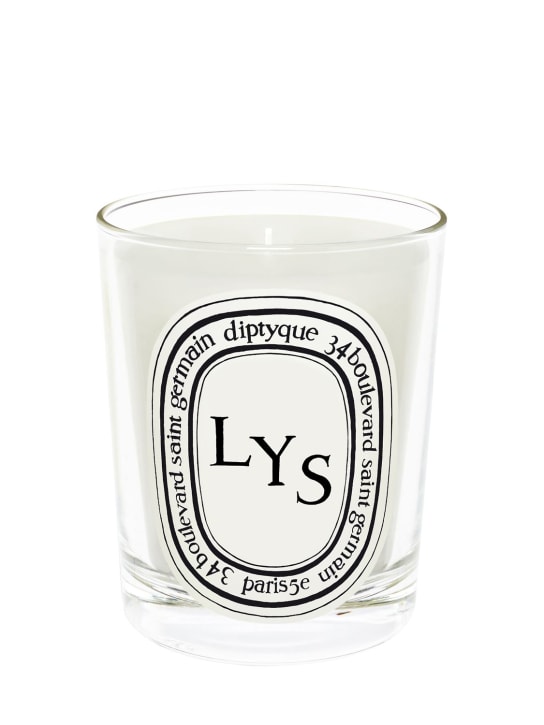 Diptyque: 190gr Lys/lily candle - Transparent - ecraft_0 | Luisa Via Roma