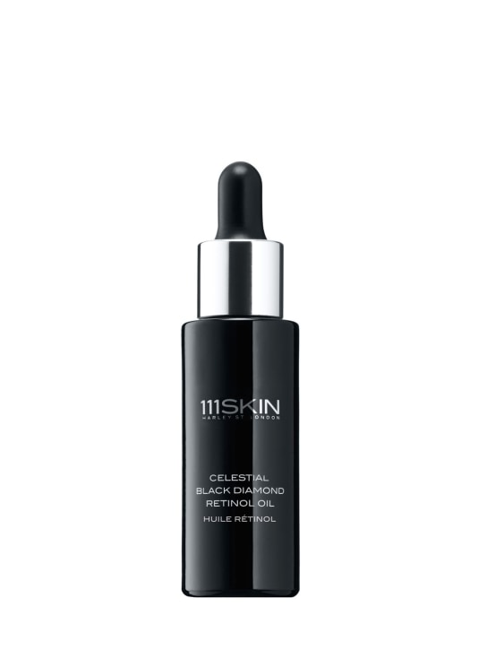 111skin: "CELESTIAL BLACK DIAMOND RETINOL OIL" 30 ML - Transparent - beauty-men_0 | Luisa Via Roma
