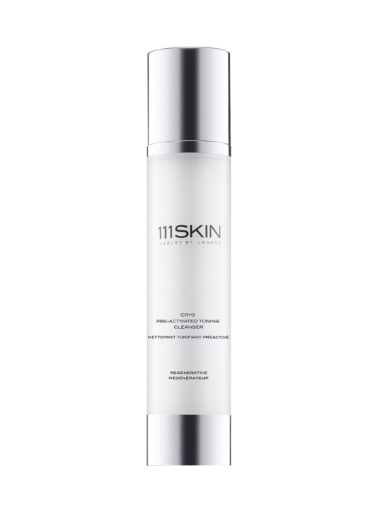 111skin: "CRYO PRE-ACTIVATED TONING CLEANSER" 120 ML - Transparent - beauty-women_0 | Luisa Via Roma