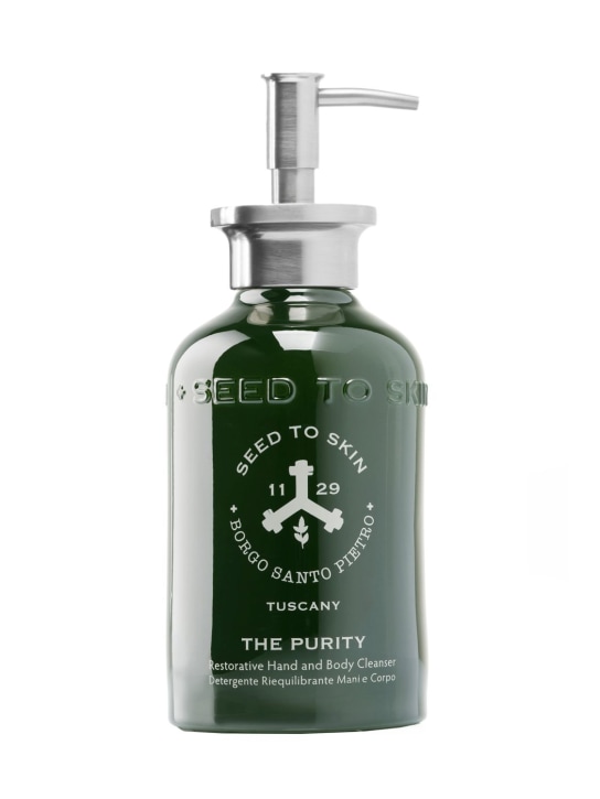 Seed To Skin: 300ml The Purity hand & body cleanser - Transparent - beauty-men_0 | Luisa Via Roma