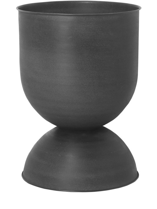 Ferm Living: Grand vase inversible Hourglass - Noir - ecraft_0 | Luisa Via Roma