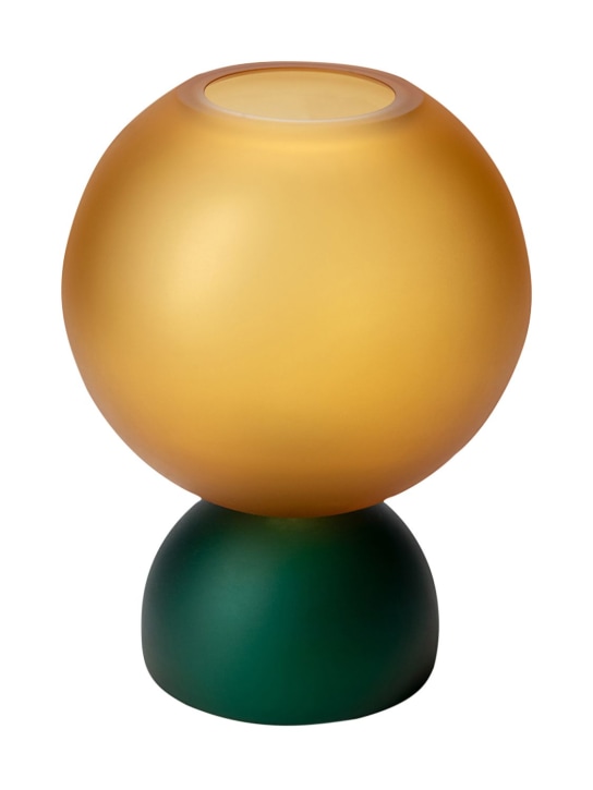 Visionnaire: Vase en verre Equilibri - Vert/Orange - ecraft_0 | Luisa Via Roma