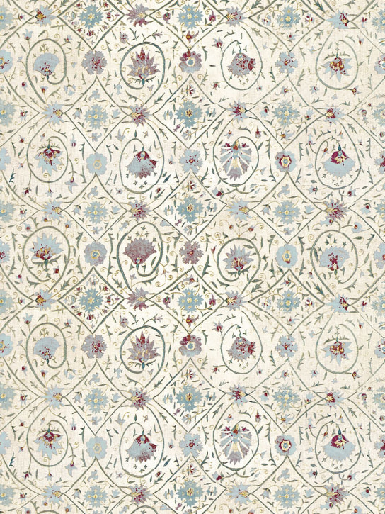 Arjumand's World: Tree of life pale blue & white wallpaper - Mavi/Beyaz - ecraft_0 | Luisa Via Roma