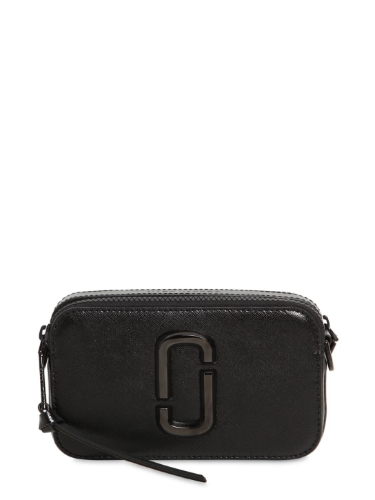 Marc Jacobs: The Snapshot DTM leather shoulder bag - Black - women_0 | Luisa Via Roma