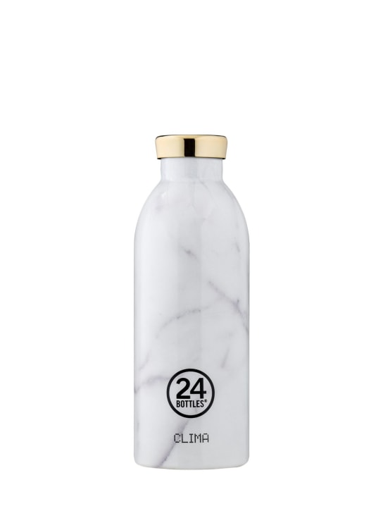 24bottles: 500ML Carrara Clima Bottle - White - men_0 | Luisa Via Roma