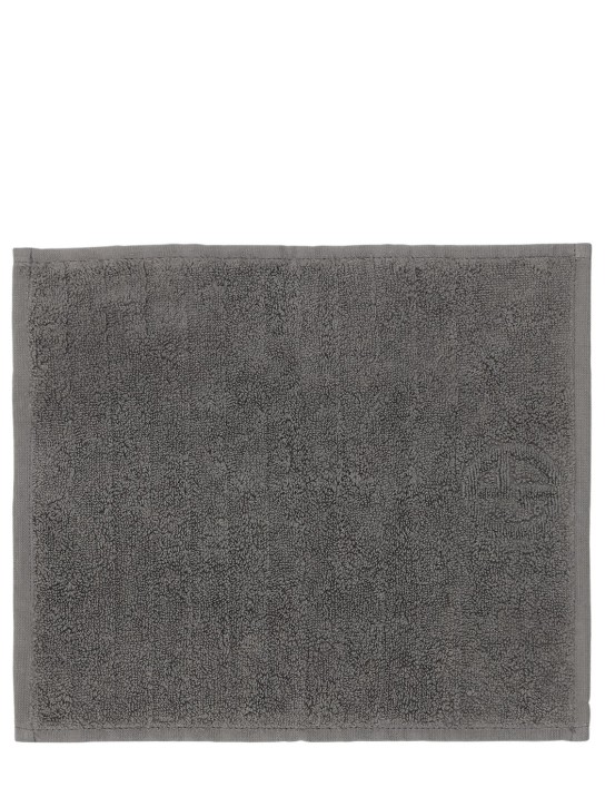 Armani/Casa: Dorotea cotton towel set - Koyu Gri - ecraft_1 | Luisa Via Roma