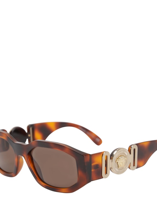 Versace: Versace Biggie squared sunglasses - women_1 | Luisa Via Roma