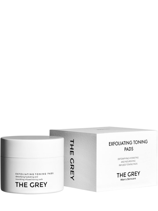 The Grey Men's Skincare: Tonico Exfoliating Toning Pads 60ml - Trasparente - beauty-men_1 | Luisa Via Roma